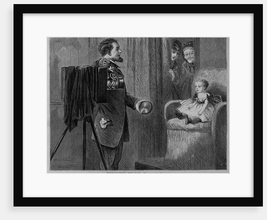 Photographing the Baby Magazine Illustration Published in Harper's Weekly by Anonymous