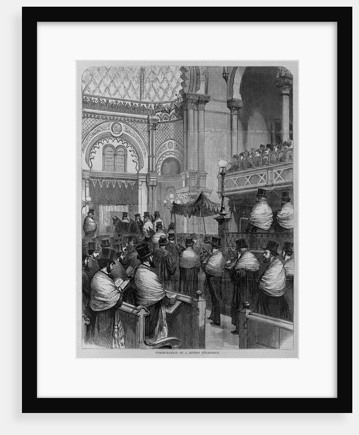 Consecration of a Jewish synagogue by Anonymous