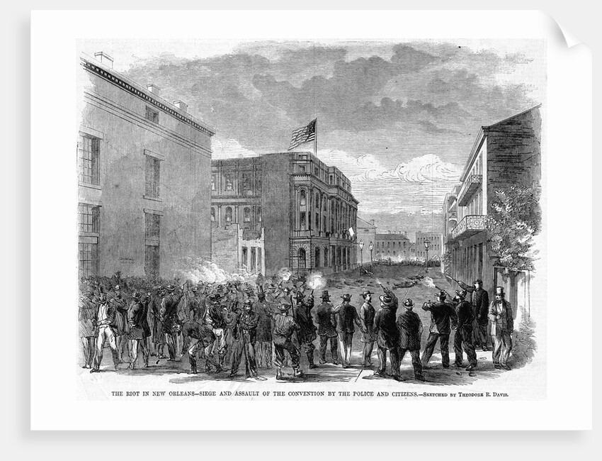The Riot in New Orleans-Siege and Assault of the Convention by the Police and Citizens by Anonymous