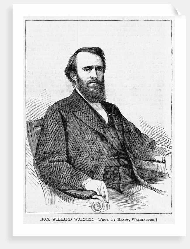 Hon. Williard Warner by Anonymous