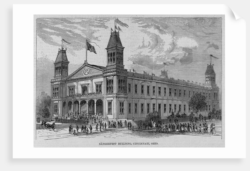 Sangerfest building, Cincinnati, Ohio by Anonymous