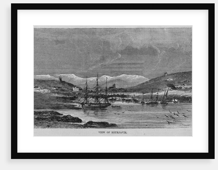 View of Reykjavik by Anonymous