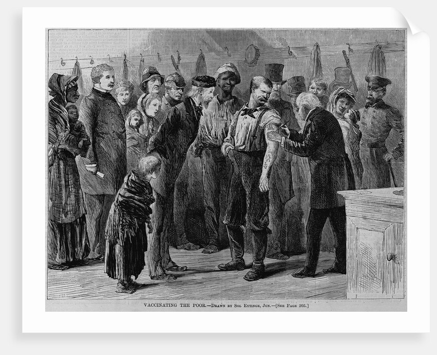 Vaccinating the Poor by Anonymous