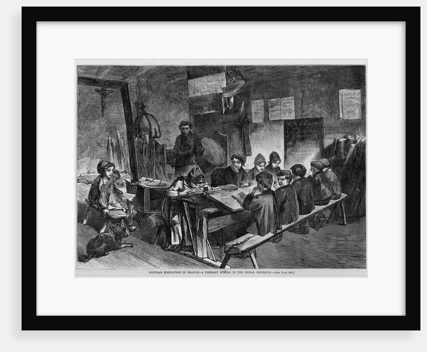 Popular Education in France. - a Primary School in the Rural District by Anonymous