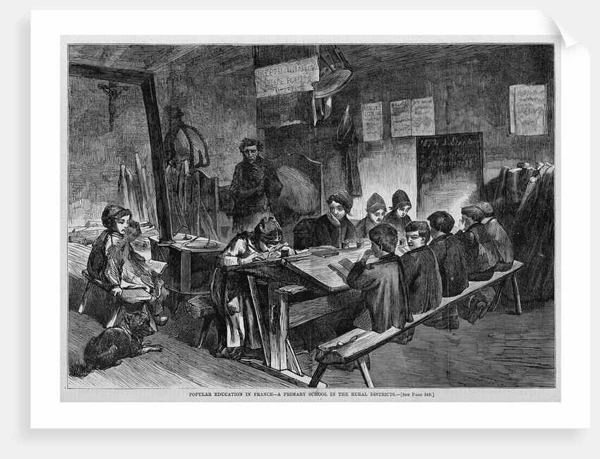 Popular Education in France. - a Primary School in the Rural District by Anonymous