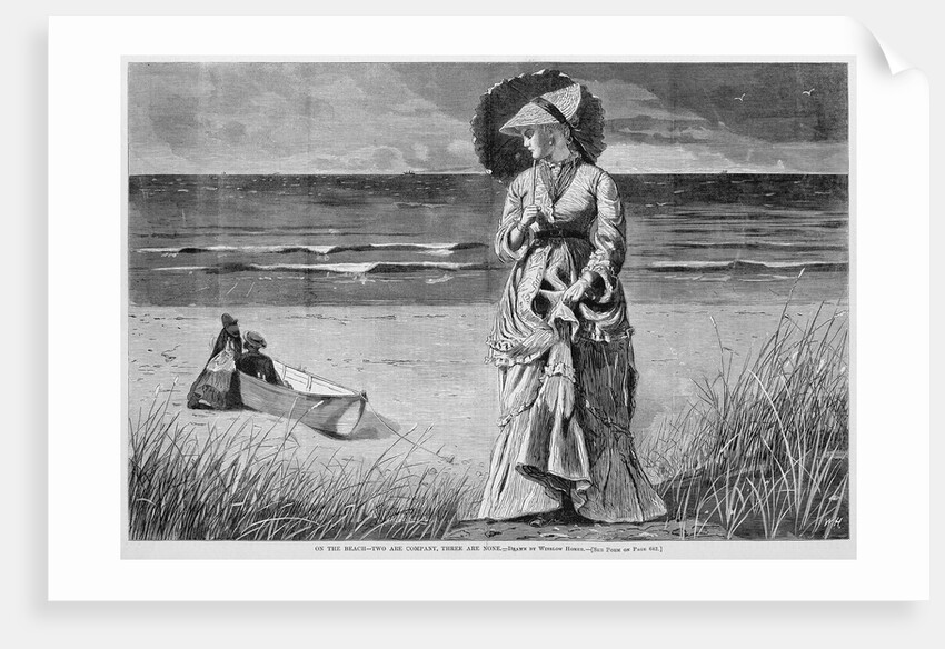 On the Beach - Two are Company, Three are None by Anonymous