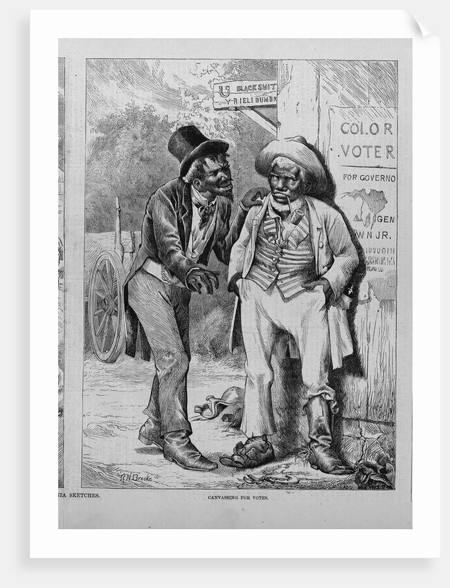 Canvassing for Voters by Anonymous