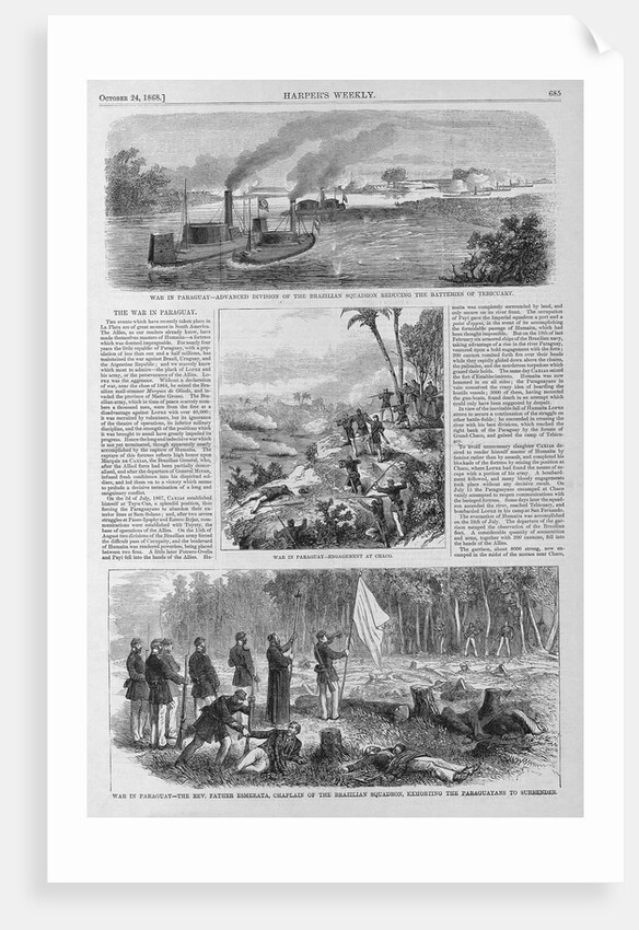 Harper's Weekly Article on War in Paraguay by Anonymous