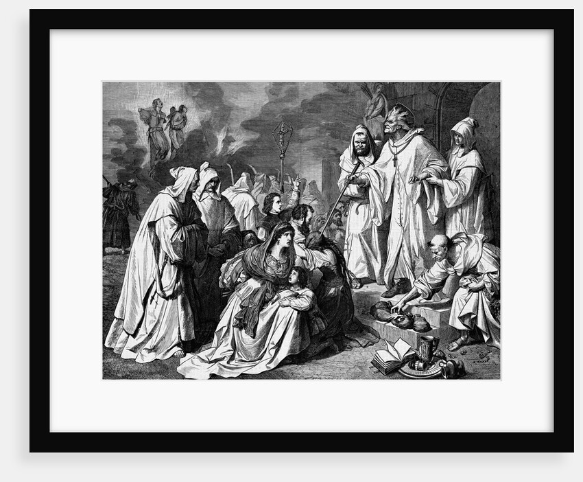 Grand Inquisitor Passing Sentence by Anonymous