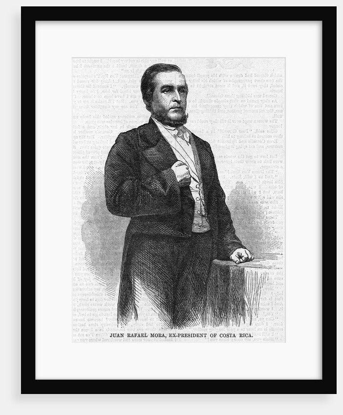 Juan Rafael Mora, Ex President of Costa Rica by Anonymous