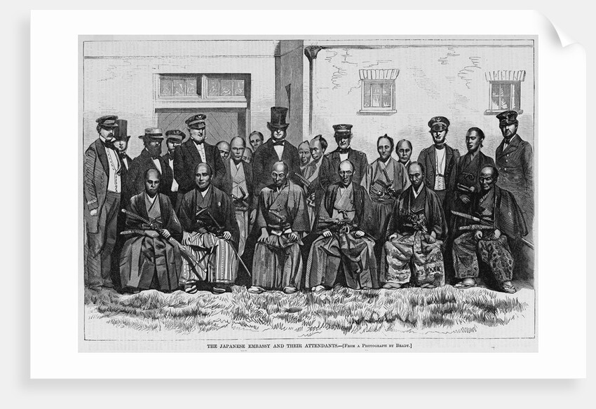 The Japanese Embassy and Their Retinue by Anonymous
