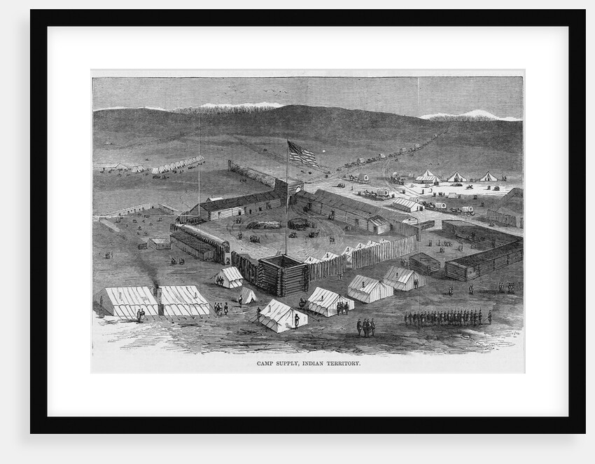 Camp Supply, Indian Territory by Anonymous