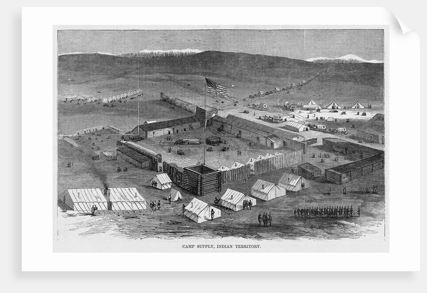 Camp Supply, Indian Territory by Anonymous