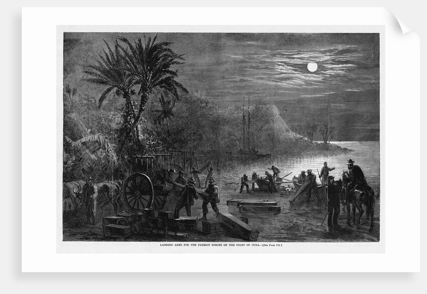 Landing Arms for the Patriot Forces on the Coast of Cuba by Anonymous