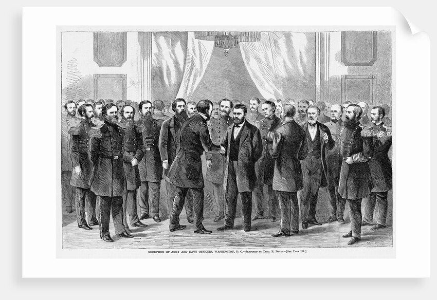 Reception of Army and Navy Officers, Washington, D.C by Anonymous