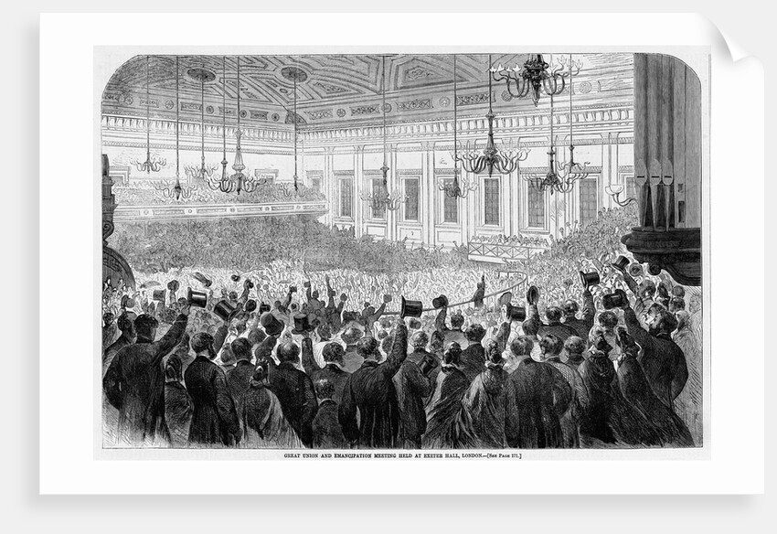 Great Union and Emancipation Meeting Held at Exeter Hall, London by Anonymous