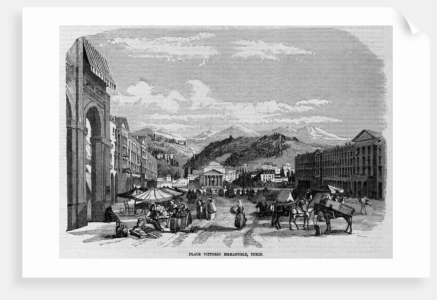 Place Vittorio Emmenuele, Turin by Anonymous