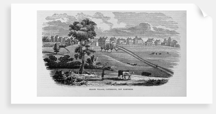 Shaker Village, Canterbury, New Hampshire by Anonymous