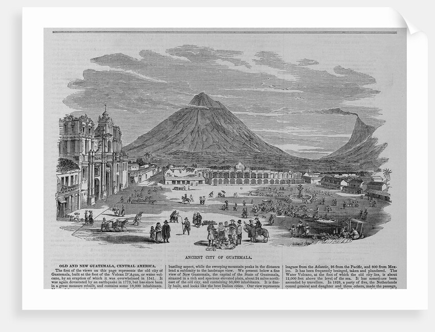 Ancient City of Guatemala by Anonymous