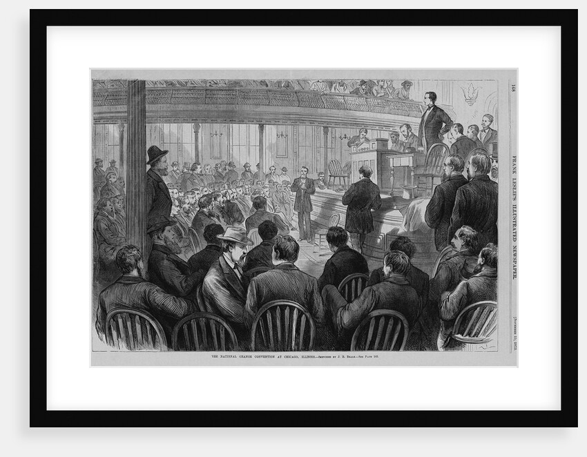The National Grange Convention at Chicago, Illinois by Anonymous