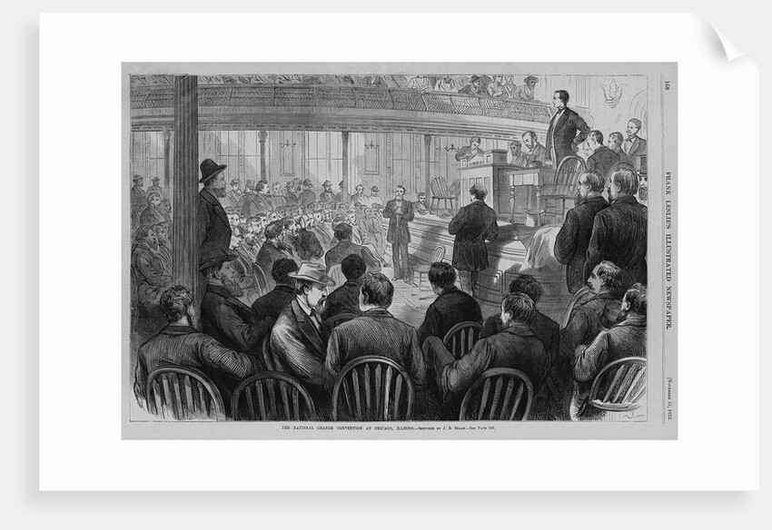 The National Grange Convention at Chicago, Illinois by Anonymous