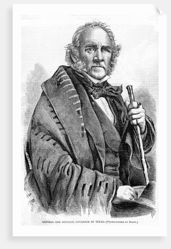 General Sam Houston, Governor of Texas by Anonymous