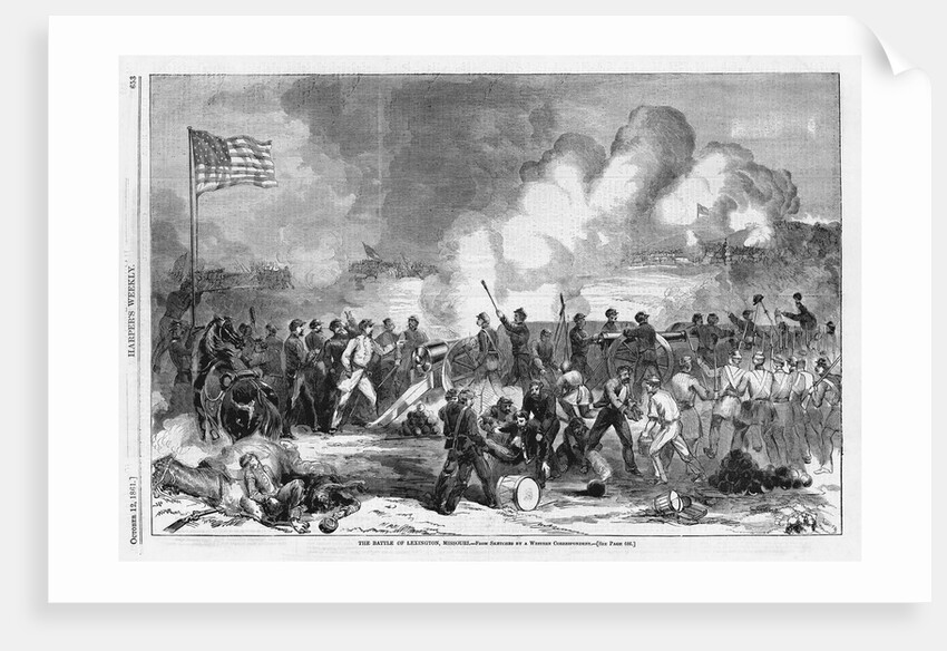 The Battle of Lexington, Missouri by Anonymous
