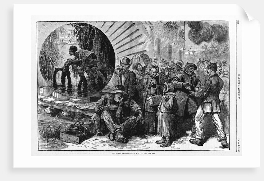 The negro exodus - The old style and the new by Anonymous