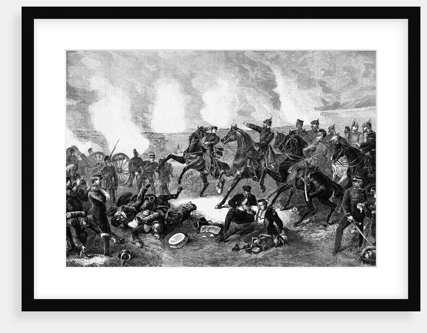 France.-The Crown-Prince of Prussia, Surrounded by his Staff Ordering the Prussian Cavalry to Pursue the Fugitive French of Machmohon's Army, at the C by Anonymous