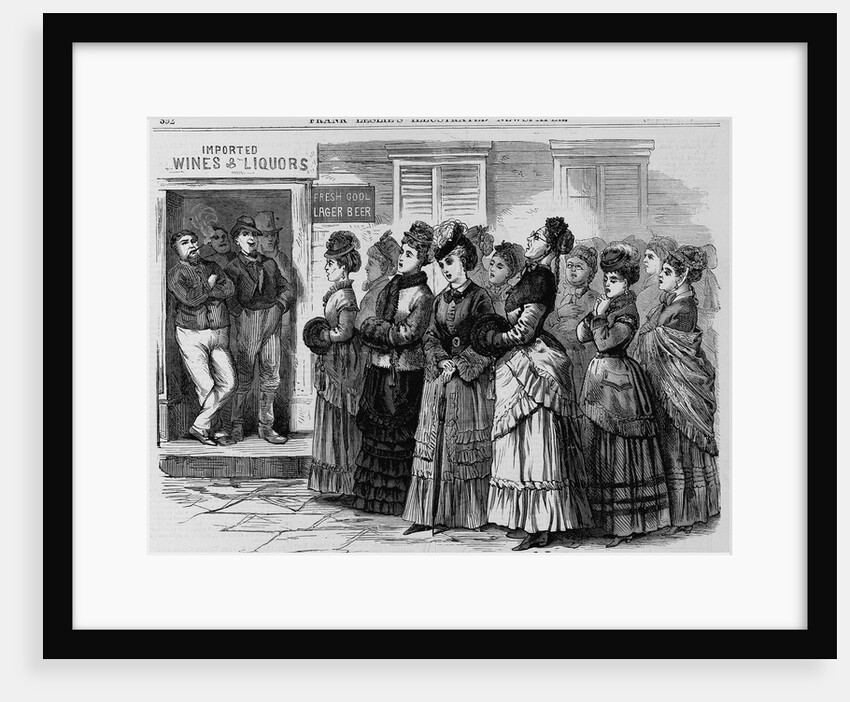 The Ohio Whisky War Illustration Published in Frank Leslie's Illustrated Newspaper by Anonymous