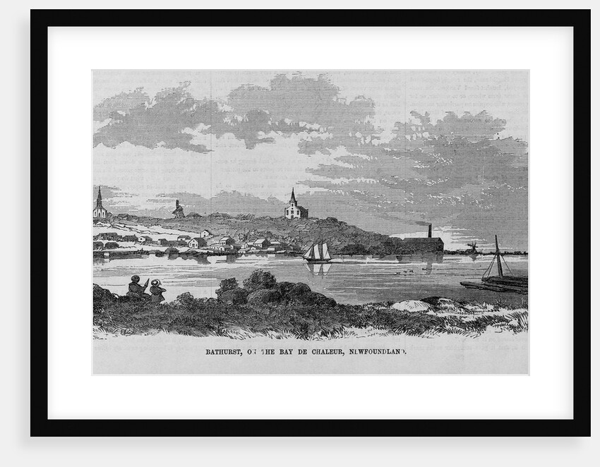 Bathurst, On the Bay De Chaleur, Newfoundland by Anonymous
