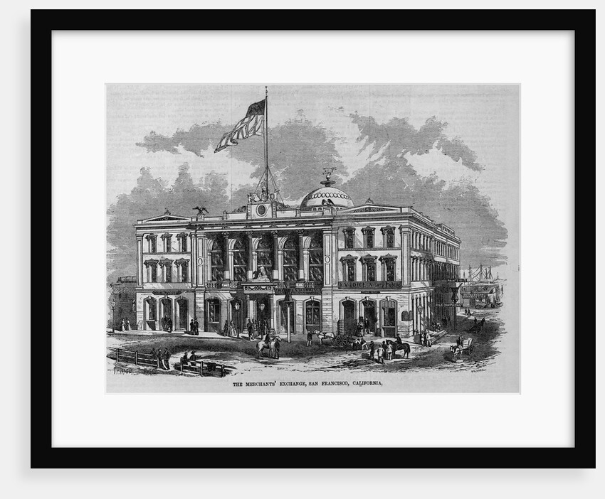 The Merchants' Exchange, San Francisco, California by Anonymous