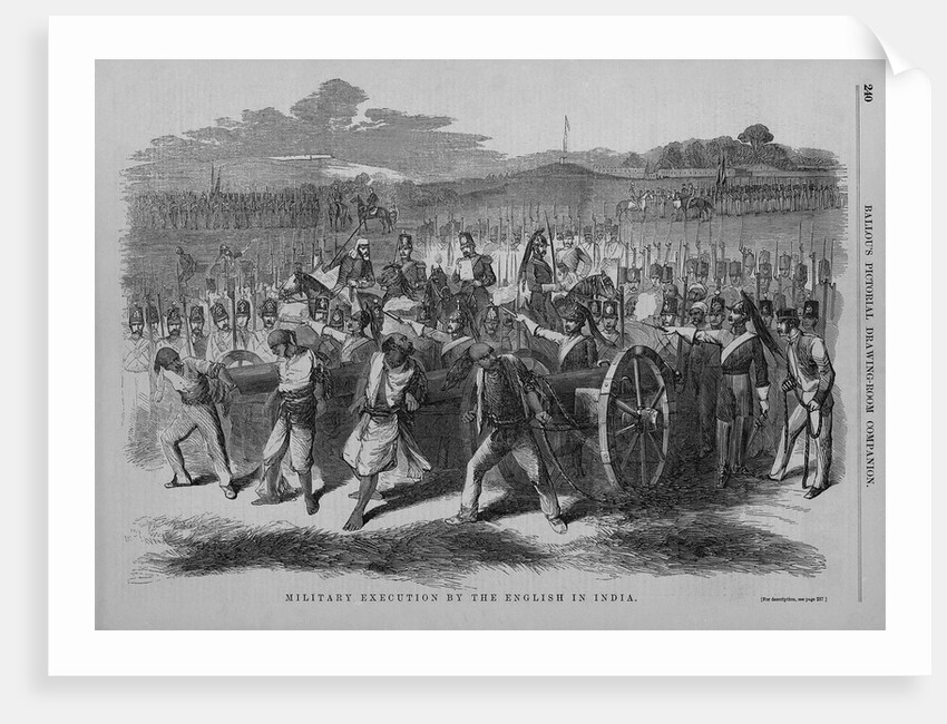 Military Execution by the English in India by Anonymous