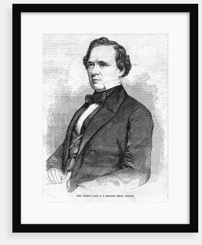 Gen. Joseph Lane, U.S. Senator from Oregon by Anonymous