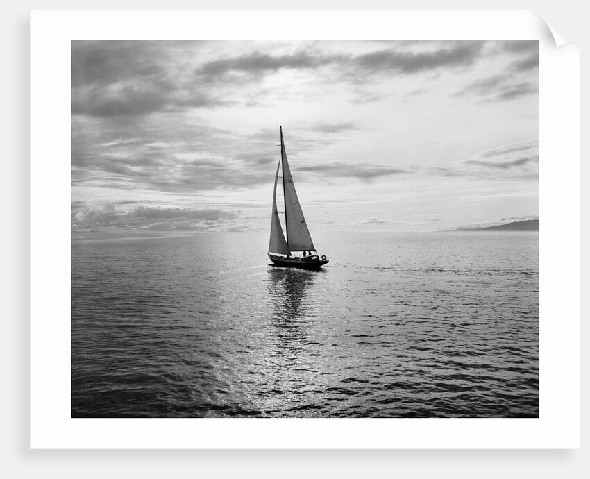 Alotola Yacht in Calm Water by Anonymous
