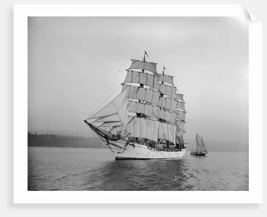Danish Schooner Danmark by Anonymous