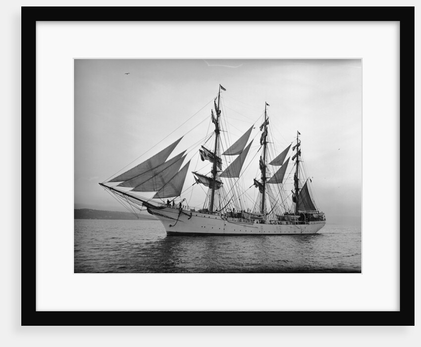 Danish Schooner Danmark by Anonymous