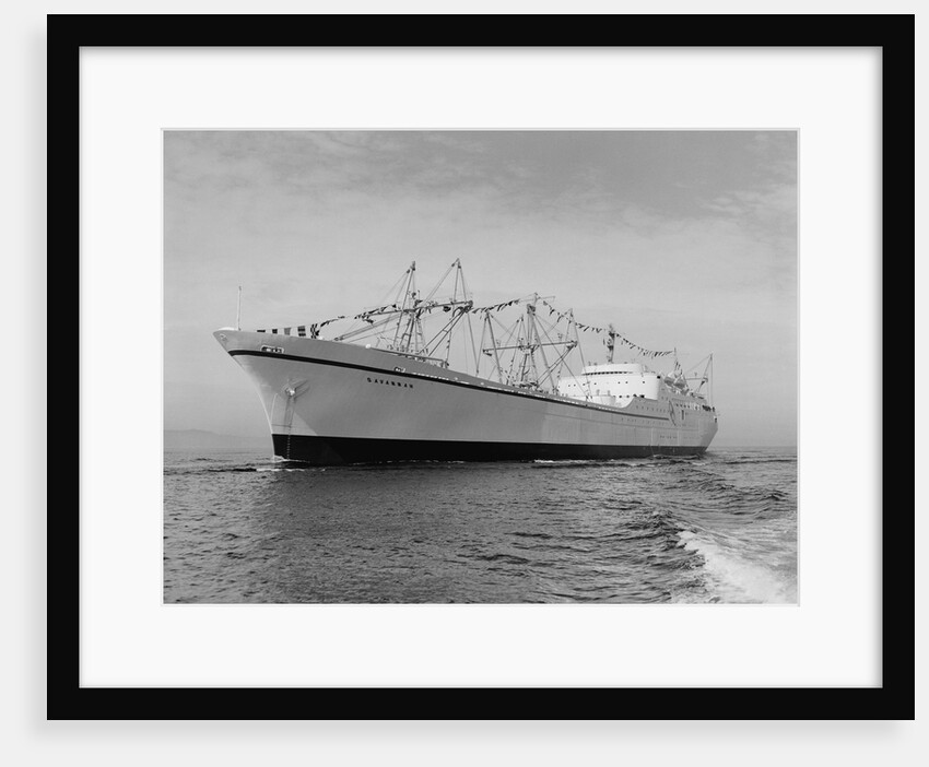 Cargo Ship Savannah by Anonymous