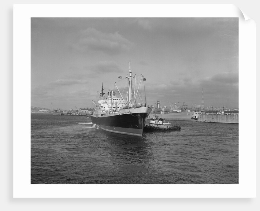 Neptune Tug Guiding the Paolo Tosconelli by Anonymous