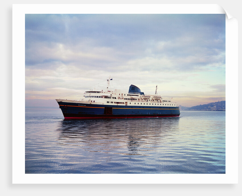The Malaspina is an Alaskan Ferry by Anonymous