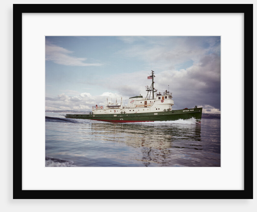 The Arthur Foss in Puget Sound by Anonymous