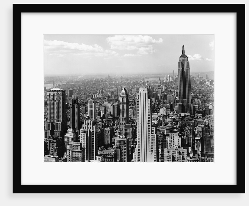 Manhattan from Rockefeller Center by Anonymous