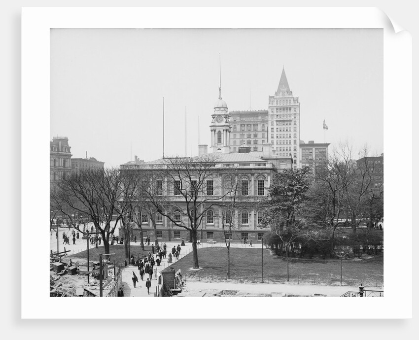 New York City Hall by Anonymous