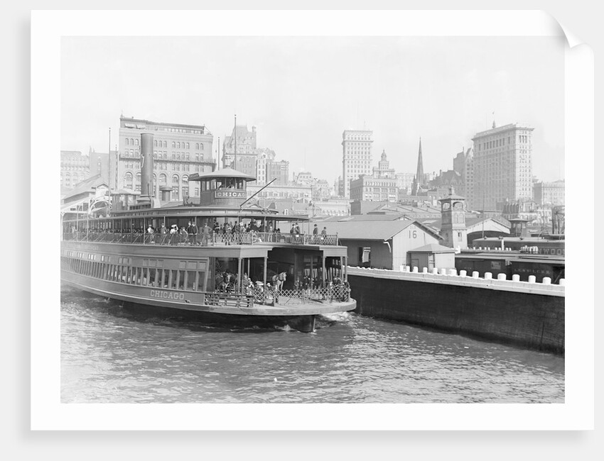 Cortlandt St. Ferry by Anonymous