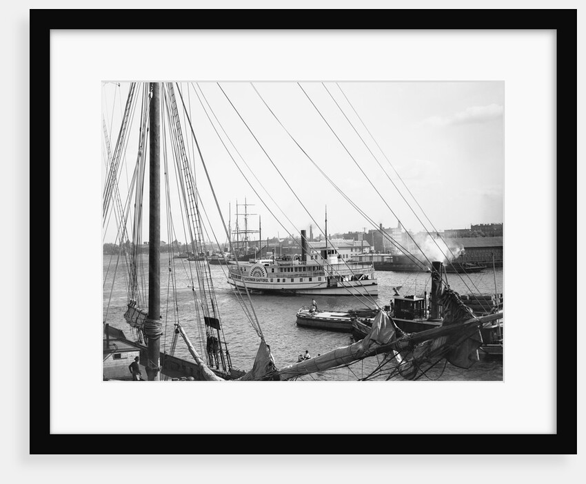 The Governor Safford on the Harlem River by Anonymous
