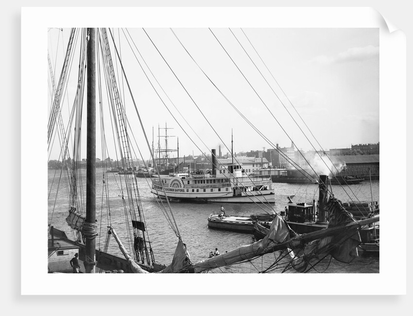 The Governor Safford on the Harlem River by Anonymous