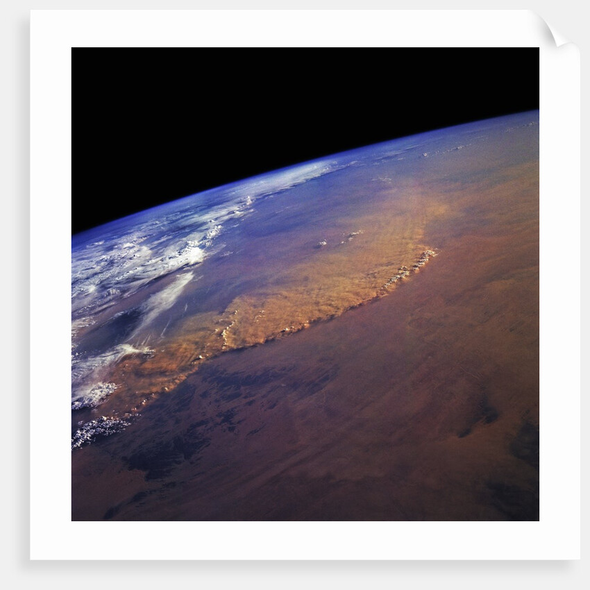 Dust Storm in the Sahara Desert by Anonymous