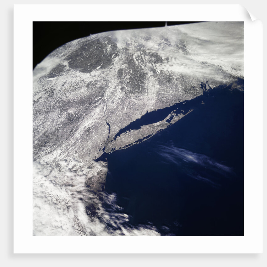 Long Island Seen From Orbit by Anonymous
