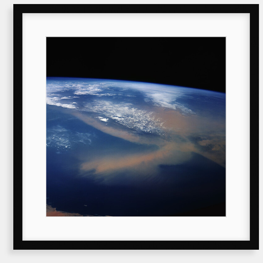 Dust Storm Over the Red Sea by Anonymous