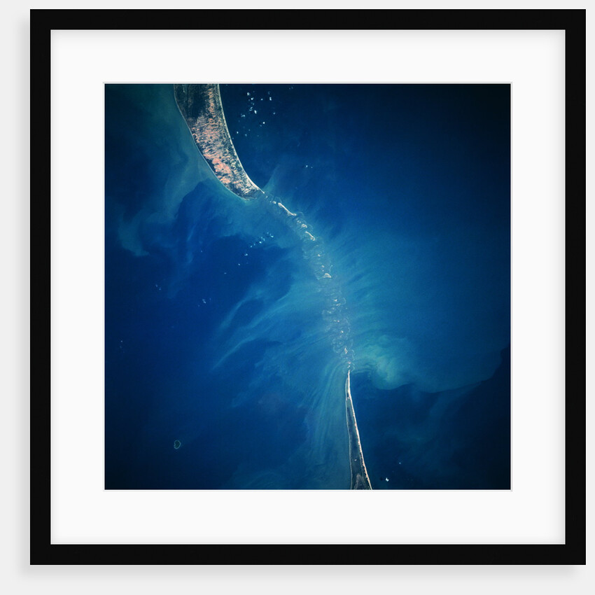 The Palk Strait From Space by Anonymous